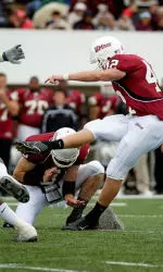 Junior Chris Koepplin kicked a 48-yard field goal, the longest by a UMass player since 1978.