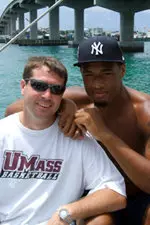 Travis Ford and Rashaun Freeman enjoyed their training trip to the Bahamas.