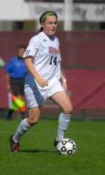 Smith scored a goal in her first-career home game against Iona.