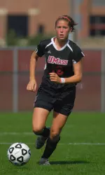 Freshman Alyssa Visconti has started every game this season.