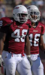 Dvaid Burris and Sean Smalls were two of UMass' seven CAA first-team selections.