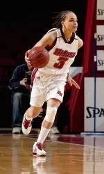 Sakera Young had eight assists in the loss.