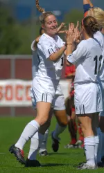 Ruggles scored her first-career goal this season vs. La Salle (Oct. 21).