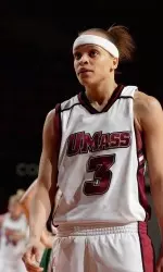 Sakera Young and the Minutewomen host Rhode Island Sunday at 2:00.