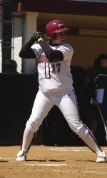 Amanda Acampora hit her first home run of the season on Friday as UMass won a pair of games in Florida.