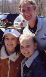 Alexis Venechanos (back right) and Jaclyn Murphy (bottom left)