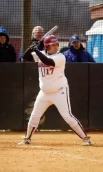 Senior Amanda Acampora is second on the team with six home runs.