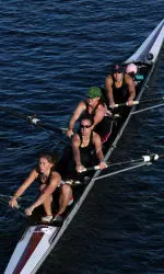 UMass' quad wins its event at the Yankee Cup.