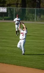 Sophomore Adam Tempesta leads the Maroon and White in hitting with a .318 average.