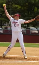 2007 A-10 Pitcher of the Year and A-10 Tournament MOP Brandice Balschmiter.