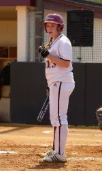 Junior second baseman Stacy Cullington.