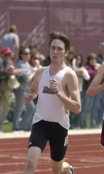 Kevin Murphy of the men's track team ran a time of 1:53.04 in the 800 meters last weekend