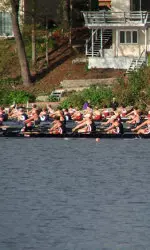 Three UMass boats finish second at the ECAC Championships.