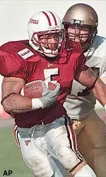 Steve Baylark will be competing with former UMass running back Marcel Shipp (pictured) at Cardinals training camp.