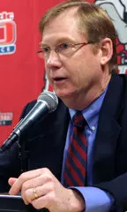 McCutcheon became the sixth permanent A.D. at UMass, after being hired on February 4, 2004.