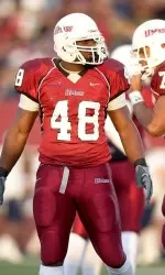 Southbridge native David Burris, a defensive end at UMass, who led the team in sacks (8-1/2) and tackles for losses (16) last season.