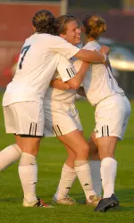 Tuesday's women's soccer game at Albany has been cancelled due to poor field conditions.