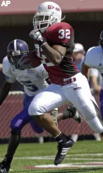 Matt Lawrence had a wait at first, but he's now enjoying being out in front as the featured back at UMass.