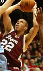 Etienne Brower had 11 points and nine rebounds off the bench at Dayton.