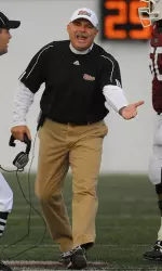 Coach Brown and the Minutemen look for their third-straight win on Saturday.