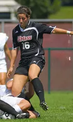 Senior Amy Ballew will play in her home state of Virginia on Sunday for the first time since high school.