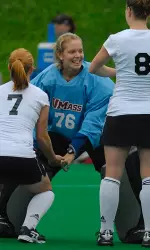 Alesha Widdall has the ninth-best goals against average (1.13) in the country.