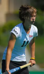 Jackie Tait scored the first goal of her career on a penalty stroke.