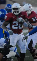 Nelson ended the day averaging 7.3 yards per carry.