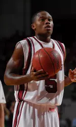 With 9:50 remaining in the first half, Ricky Harris became the 40th player in UMass history to reach 1,000 career points.