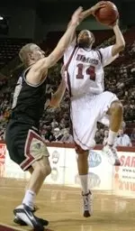 Chris Lowe is tied for 13th in the NCAA (with Ty Lawson) in assists with 6.6.