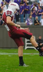 Brett Arnold led the CAA in punting.