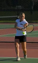 Kristin DiPiero won No. 7 singles against Dartmouth