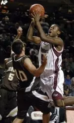 Ricky Harris socred in double-figures for the 24th time this season.