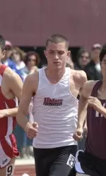 Sophomore Ryan DiOrio placed first in the 800 meter run.