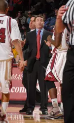 Coach Ford and the Minutemen will take on the URI Rams Thusday night at the Mullins Center.