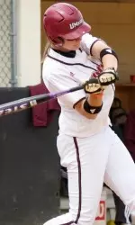 Junior outfielder Samantha Salato is hitting .280 with five RBI on the year.