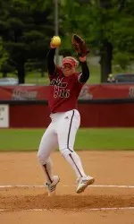 Junior Brandice Balschmiter moves her record to 7-6 on the season