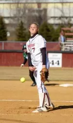 sophomore Bailey Sanders is 3-5 with a 2.15 ERA on the season.