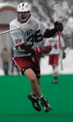 Evan Blum scored UMass' lone goal.