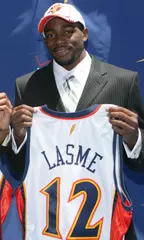 Stephane Lasme was drafted by the Golden State Warriors in the second round (46th overall).