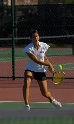 Tanisha Hodgson and partner Kristin DiPiero beat their No. 2 doubles foe, 8-2