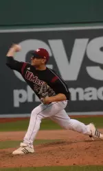 Mike DiCato earned the victory in both Beanpot games.