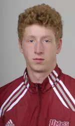 Daniel Schwartz placed sixth out of 26 athletes in the decathlon at Holy Cross.