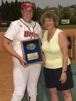 Brandice Balschmiter struck out 10 in the title game.