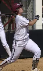 Whitney Mollica is a career .344 hitter for the Minutewomen.