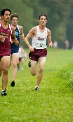 Andrew McCann finished seventh at the A-10 Championships last season.