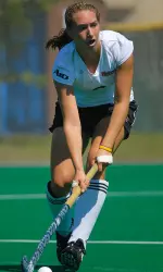 Jaime Bourazeris scored her first career goal in UMass' regular season game with UConn last year.