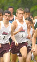 Jeff Hill placed first on the team at last year's home meet.