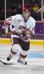 Chase Langeraap had two assists for the Minutemen