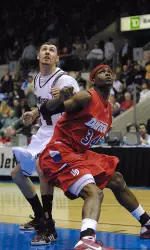 Tony Gaffney and the Minutemen look to rebound from Wednesday's loss at Saint Louis.